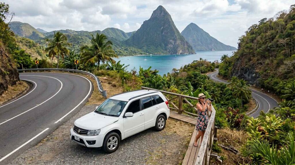 Saint-Lucia-Driving-for-Tourists