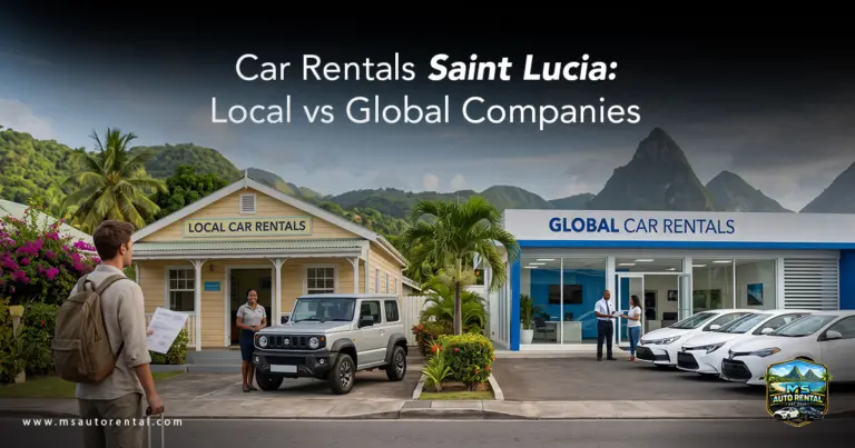 Car Rentals Saint Lucia: Local vs Global Companies